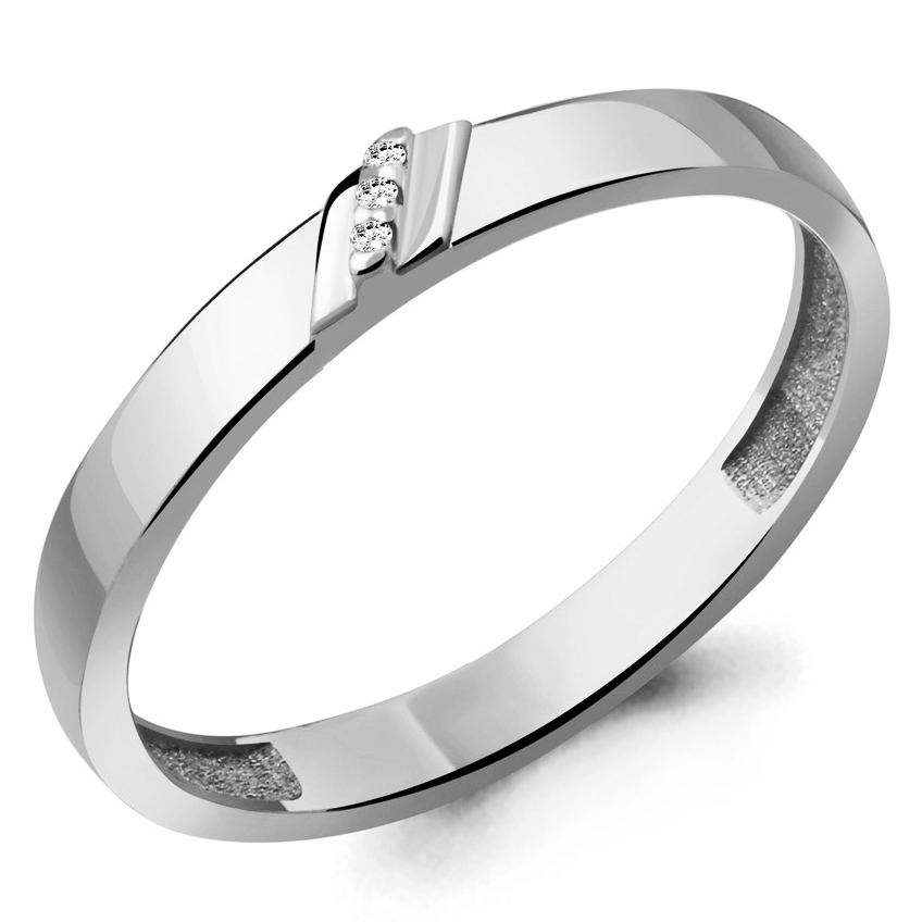 Кольцо, серебро, фианит, 63507А.5